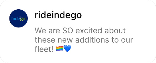 Ride with Pride comment