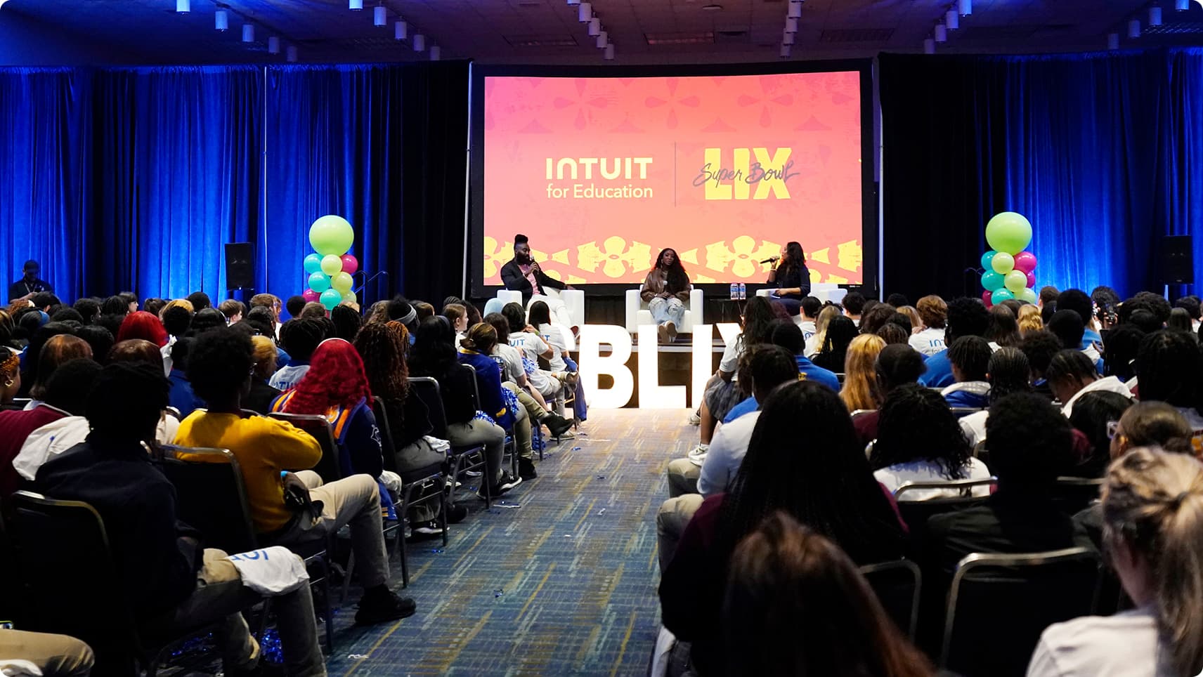 The Athena team with the NFL's Trinity Monteiro and Clare Graff in New Orleans, LA attending and supporting the NFL's Social Responsibility team events.