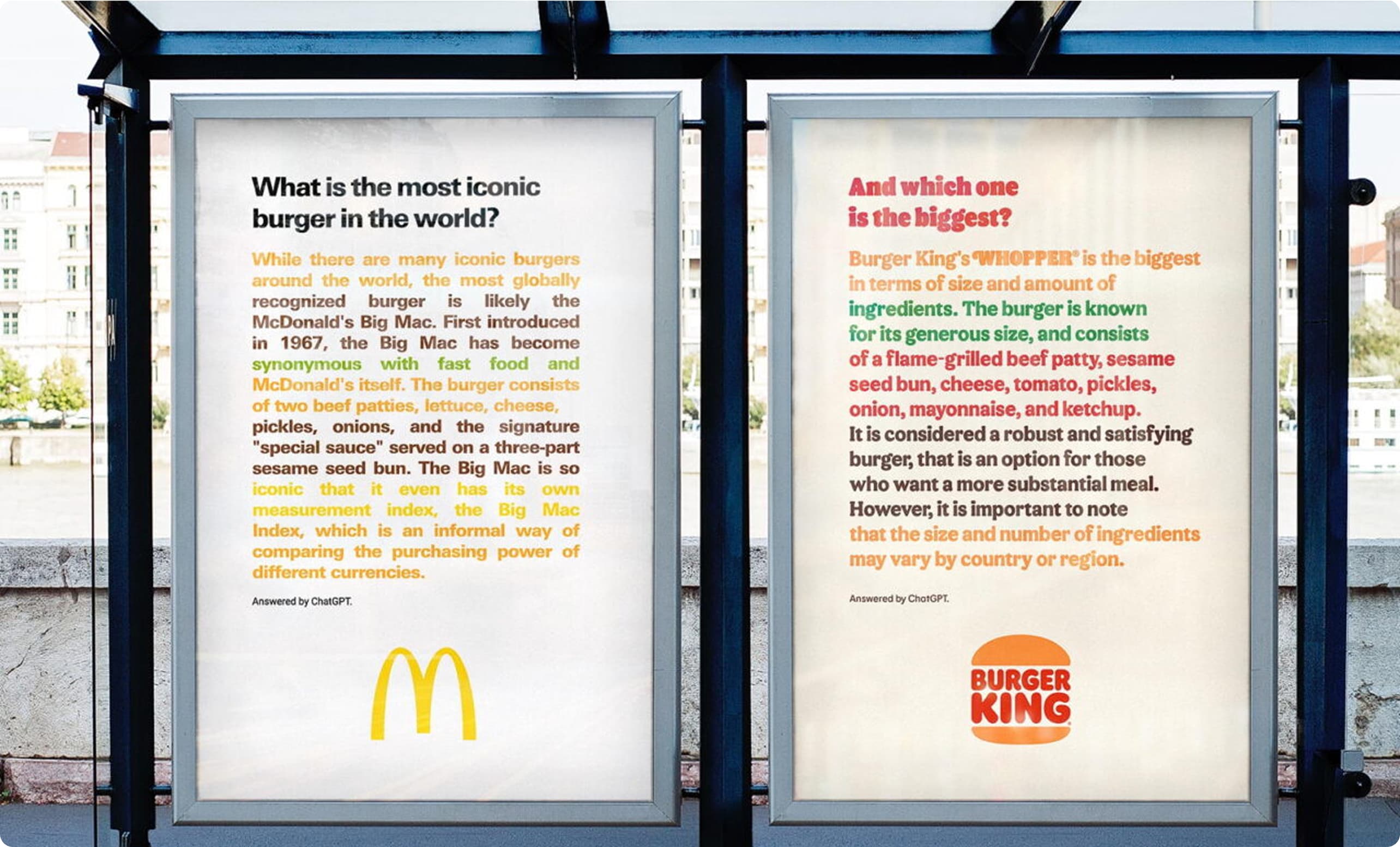Burger King AI-Generated Banner Ads